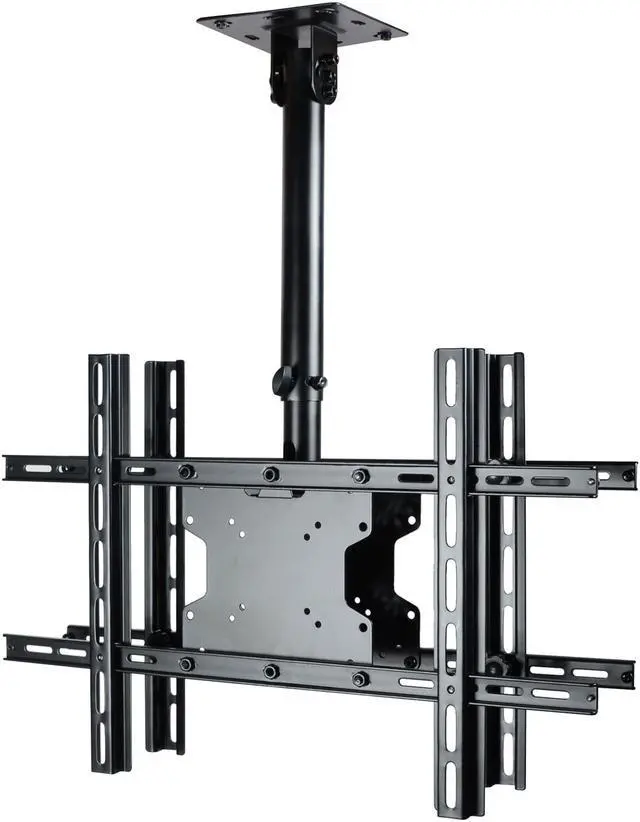 Main image of VideoSecu Adjustable Tilt Swivel Dual TV Ceiling Mount for 32"-70" LED LCD Plasma OLED HDTV Flat Panel Screen, with VESA 600x400/400x400/400x200/300x300/200x200/200x100/100x100/75x75mm BXB