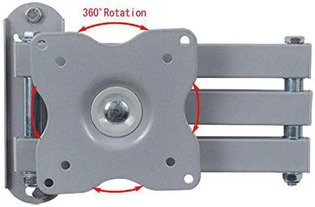 Alt view image 4 of 7 - VideoSecu Tilt Swivel Articulating TV Wall Mount for VIZIO 15-29 inch LED LCD Display HDTV Flat Panel Screen Bracket Full Motion for VIZIO D24h-E1 D24hn-E1 D24-D1 D24hn-D1 D28h-D1 D28hn-D1 B0E