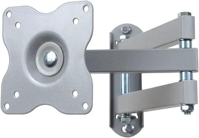 Alt view image 2 of 7 - VideoSecu Full Motion Tilt Swivel TV Monitor Wall Mount Swing Arm Bracket for Toshiba 19 20 22 24 26 27 28 inch LED LCD 19LV505 19LV506 19AV500U 19AV501U 19AV51U 24D1633DB 24W1633DB BA2