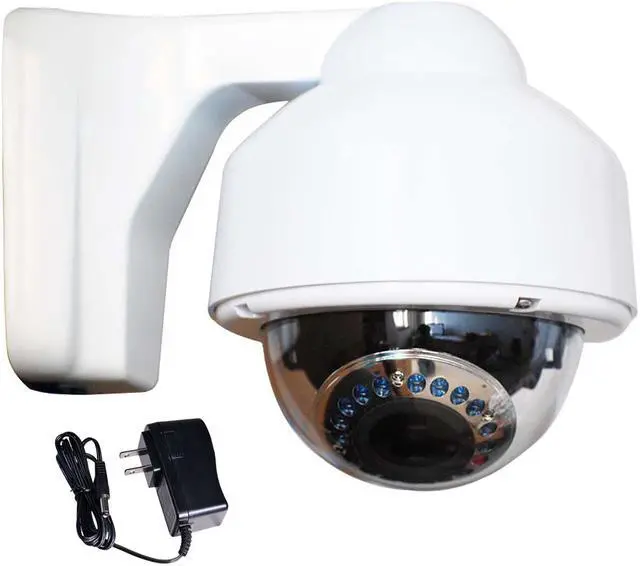 Main image of VideoSecu CCTV Dome Indoor Outdoor Weatherproof Infrared Day Night Vision Vari-focal 3.5~8 mm Lens Built-in 1/3" Sony Effio CCD Security Camera with Power Supply Surveillance 1M6