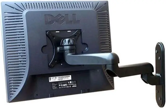 Alt view image 6 of 6 - VideoSecu Articulating Arm Full Motion Tilt Swivel TV Wall Mount for 15 17 19 20 22 23 24 26 27" Monitor LCD LED HDTV Flat Panel Displays 1ai