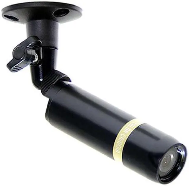 Alt view image 2 of 2 - VideoSecu Bullet Indoor Outdoor Weatherproof Security Camera Built-in Sony CCD 3.6mm Wide View Angle Lens 480TVL with Power Supply, Cable and Audio Microphone for CCTV DVR Home Surveillance System CFB