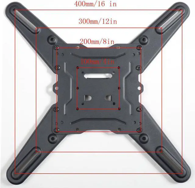 Alt view image 3 of 4 - VideoSecu Tilt Swivel TV Wall Mount for Sharp 40 43 48 50 inch LC-40LE653U LC-43UB30U LC-43LE653U LC-43LB371U LC-48LE653U LC-50UB30U LC-50LB371U LED LCD HDTV with VESA 400x400/ 200x200 BJZ