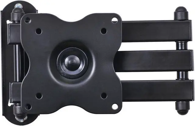 Alt view image 2 of 7 - VideoSecu Tilt Swivel TV Wall Mount for 17 19 20 22 23 24 26 27 28 29" LCD LED Monitor, Articulating Full Motion Flat Panel Screen TV Bracket - Black - VESA 100x100mm/ 75x75mm - Max Load 44lbs C1B