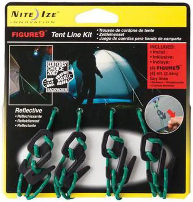 Alt view image 12 of 20 - NITE IZE F9SP-01-4R3 Bungee Cord,Carabiner,4-8/25 In.L