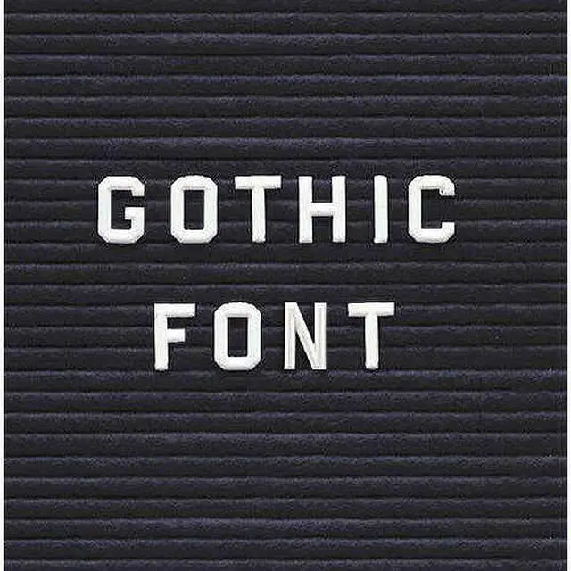 Alt view image 3 of 5 - Ghent Lg34 Precision-Grooved Letterboard Letters