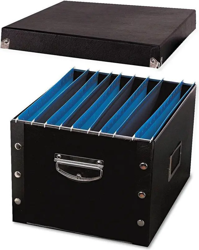 Alt view image 6 of 7 - Snap-N-Store Snap N Store Storage Box Letter/Legal 16 1/4 x 9 3/4 x 13 1/4 Black