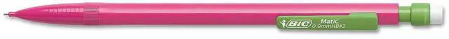 Alt view image 9 of 20 - BIC MPLWP241 Mechanical Pencil With Pocket Clip #2 Pencil Grade - 0.9 mm - Assorted Lead - Assorted Barrel - 24 / Pack
