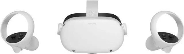 Alt view image 7 of 7 - 2020 Oculus Quest 2 All-In-One VR Headset, Touch Controllers, 64GB SSD, 1832x1920 up to 90 Hz Refresh Rate LCD, Glasses Compitble, 3D Audio, Mytrix Carrying Case, Earphone, Oculus Link Cable (3M)