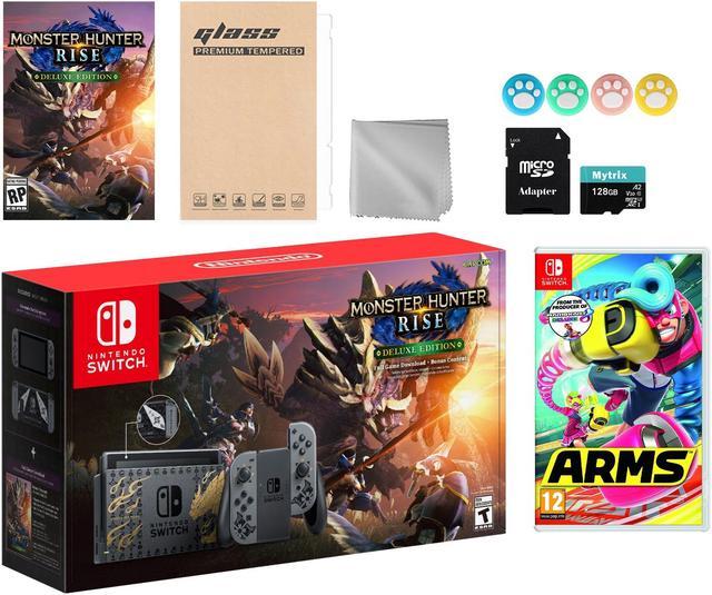 Nintendo Switch Monster Hunter Rise Deluxe Edition System - Switch 