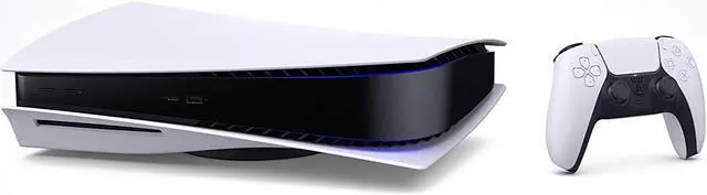 Alt view image 5 of 7 - 2021 New PlayStation Disk Version Console with Wireless Controller with The Last of Us Remastered, God of War & Ghost Of Tsushima