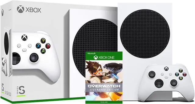 Main image of 2021 New Xbox All Digital 512GB SSD Console - White Xbox Console and Wireless Controller with Overwatch Legendary Edition Full Game