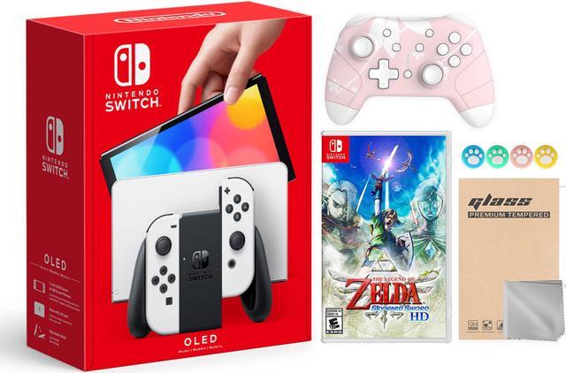 2021 New Nintendo Switch OLED Model White Joy Con 64GB Console 