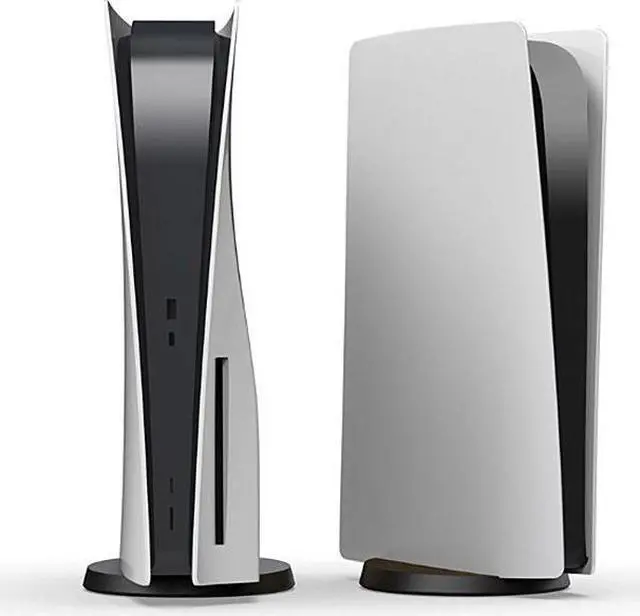 Alt view image 6 of 7 - PlayStation 5 Customization Bundle: Disc Version Console and Wireless Controller with Mytrix Customized Body Plate - Grey