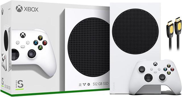 Microsoft Xbox Series S All Digital Gaming Console 512GB Solid State Drive  White Xbox Console and Wireless Controller with Mytrix HDMI Cable
