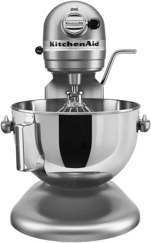 Alt view image 2 of 5 - KitchenAid Pro 5 Plus Series 5-Quart Bowl-Lift Stand Mixer, 10-Speed, Silver