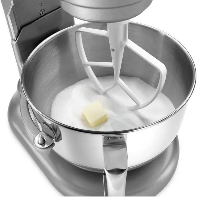 Alt view image 3 of 5 - KitchenAid Pro 5 Plus Series 5-Quart Bowl-Lift Stand Mixer, 10-Speed, Silver