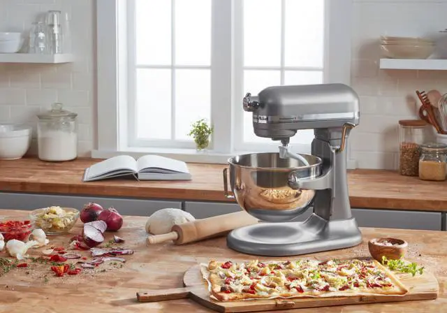 Alt view image 5 of 5 - KitchenAid Pro 5 Plus Series 5-Quart Bowl-Lift Stand Mixer, 10-Speed, Silver