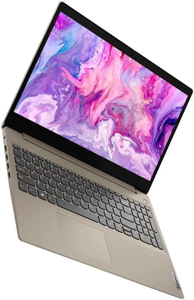 Alt view image 5 of 6 - Lenovo IdeaPad 3 Touch Screen Laptop, 15.6" HD Touchscreen Display, 11th Gen Core i3-1115G4, 8GB DDR4 RAM, 256GB PCIe SSD, WiFi 6, HDMI, SD Card Reader, Keypad, Mytrix HDMI Cable, Almond, Win 11