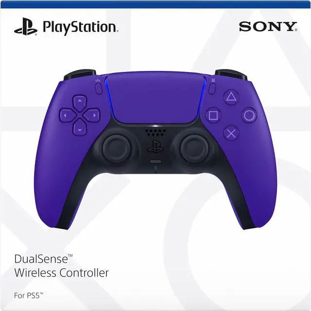 Alt view image 4 of 7 - PlayStation 5 Disc Edition Call of Duty Modern Warfare II Bundle with Two Controllers White and Galactic Purple DualSense and Mytrix Hard Shell Protective Controller Case