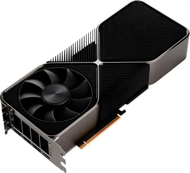 Alt view image 5 of 7 - NVIDIA GeForce RTX 3090 Ti Graphics Card Founders Edition 24GB GDDR6X PCI Express 4.0 Antialiasing and anisotropic filtering w/ MT HDMI 2.1 Cable, Anti-Sag RGB Holder