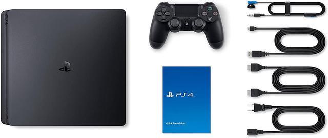 Sony PlayStation 4 Slim Ghost of Tsushima Bundle 500GB PS4 Gaming Console,  Jet Black, with Mytrix High Speed HDMI