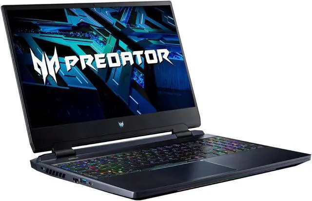 Alt view image 2 of 7 - Acer Predator Helios 300 Gaming Laptop, 15.6" IPS QHD 240Hz Display, Intel 14-Core i7-12700H, GeForce RTX 3070 Ti, 16GB DDR5, 2TB PCIe SSD, WIFI 6E, RGB Backlit KB, Thunderbolt 4, Win 11 Pro, Black
