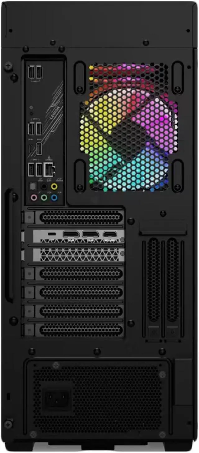 Alt view image 2 of 7 - Lenovo Legion Tower 7i Gaming Desktop, Intel Core 12-Core I7-12700K, GeForce RTX 3080, 32GB DDR5, 512GB PCIe SSD+1TB HDD, Wi-Fi 6E, USB-C, RJ-45, HDMI, RGB, Bluetooth, Win 11 Pro, Raven Black