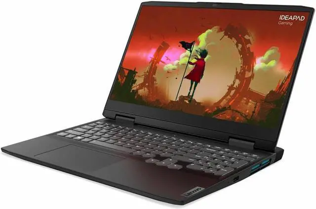 Alt view image 2 of 7 - Lenovo IdeaPad Gaming 3 Gaming Laptop, 15.6" FHD IPS 120Hz, AMD Ryzen 7-7735HS Up to 4.75 Ghz, GeForce RTX 4050, 32GB DDR5, 2TB PCIe SSD, Backlit, WIFI 6, USB-C, RJ45, Win 11 Pro