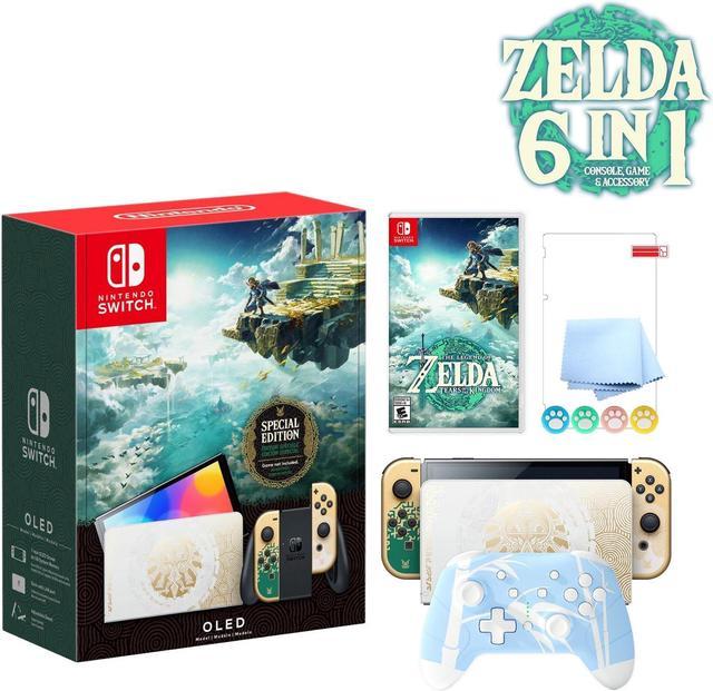 Console Nintendo Switch Oled - Edição Especial The Legend Of Zelda: Tears  Of The Kingdom