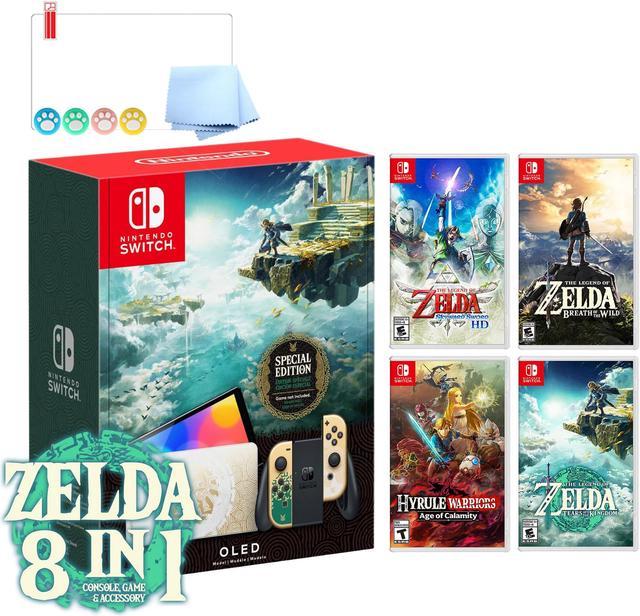 Nintendo Limited Edition Zelda Tears Of The Kingdom Switch OLED Guld
