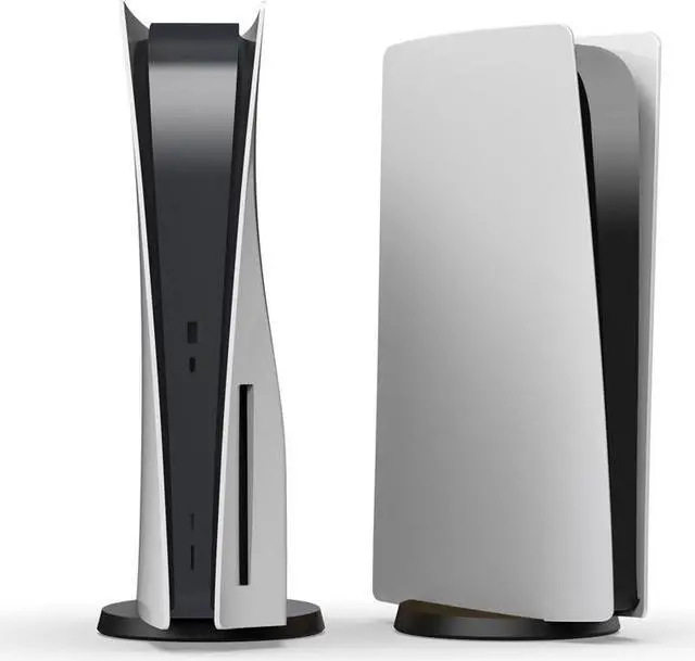 Main image of Mytrix PS5 Silver Gray Faceplates for PS5 Disc Edition, Anti-Scratch Replacement Face Plate for PS5, Protective ABS Hard Shell - Silver Gray