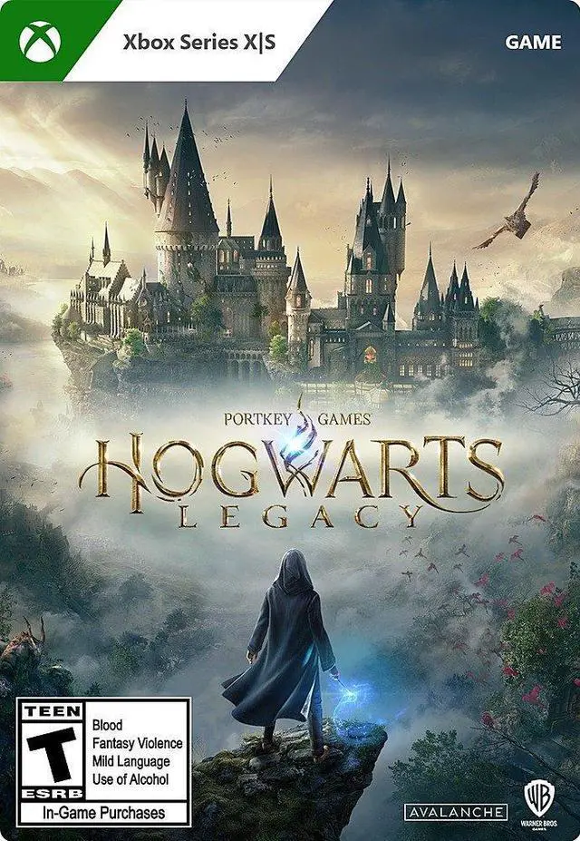 Alt view image 2 of 7 - Latest Xbox Series X Gaming Console Bundle - 1TB SSD Black Xbox Console and Wireless Controller with Hogwarts Legacy and Mytrix HDMI Cable