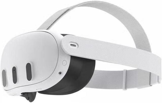 2023 New Meta Quest 3 All-In-One VR Headset 128GB Virtual Reality with  Advanced Touch Plus Controllers, 2064x2208 up to 120 Hz Refresh Rate LCD,  Enhanced Graphics, Slimmer Optics, Mytrix USB-C Cable 