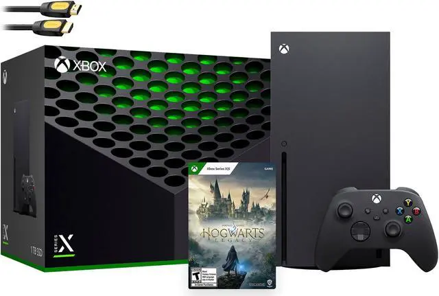 Main image of Latest Xbox Series X Gaming Console Bundle - 1TB SSD Black Xbox Console and Wireless Controller with Hogwarts Legacy and Mytrix HDMI Cable