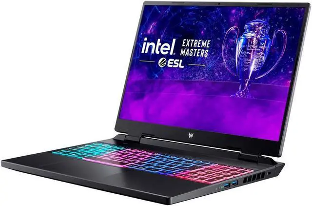 Alt view image 3 of 7 - Acer Predator Helios Neo 16 Gaming Laptop, 16" WUXGA 165Hz, Intel 13th Gen Core i5-13500HX, GeForce RTX 4050, 16GB DDR5, 1TB PCIe 4.0, 4-Zone RGB KB, WiFi6, TB 4, RJ45, Webcam, Mytrix HDMI, Win 11 Pro