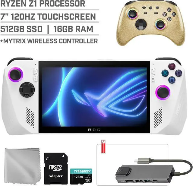 ASUS ROG Ally 512GB Gaming Handheld 7-inch Touchscreen 120Hz