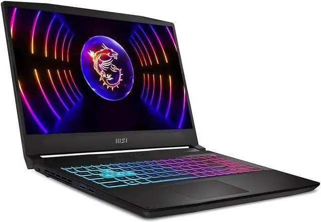 Alt view image 3 of 7 - MSI Katana 15 Gaming Laptop, 15.6" FHD Display, 12th Gen Intel Core i7-12650H, GeForce RTX 4060 8GB, 16GB DDR5, 1TB PCIe 4.0, WiFi 6, 4-Zone RGB Backlit KB, USB-C, RJ45, Mytrix HDMI Cable, Win 11 Pro