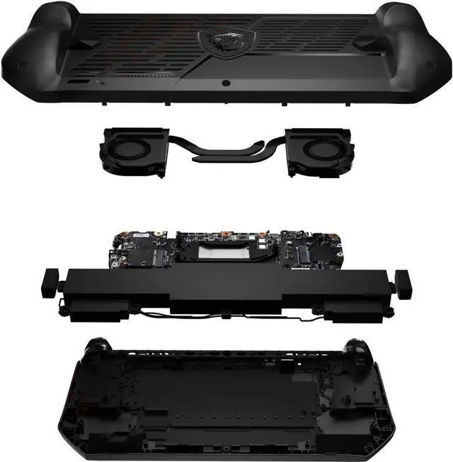 Alt view image 5 of 7 - MSI Claw A1M 512GB Gaming Handheld 7-inch Touchscreen 120Hz FHD 1080p Intel Core Ultra 5 135H Processor, Mytrix Hub, Screen Protector, 3 Accessories: 4 in 1 Bundle