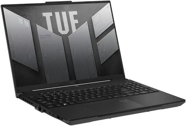 Alt view image 3 of 7 - ASUS TUF A16 Gaming Laptop, 16" WUXGA 165Hz Display, AMD 8-Cores Ryzen 7 7735HS, AMD Radeon RX7700S, 16GB DDR5, 1TB PCIe 4.0, Backlit KB, WiFi 6, BT, USB-C, RJ45, HDMI, Mytrix HDMI Cable, Win 11 Pro