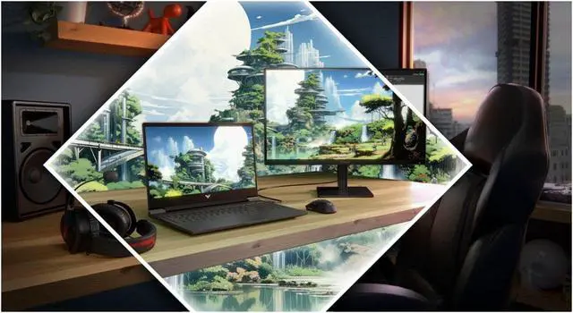 Alt view image 5 of 5 - HP Victus Gaming Laptop, 16.1" FHD 144Hz Display, AMD Ryzen 7 8845HS (Up to 5.1 GHz), GeForce RTX 4070, 32GB DDR5, 2TB PCIe 4.0, WiFi 6, Backlit KB, Keypad, USB-C, HDMI, RJ45, Mytrix HDMI, Win 11 Pro