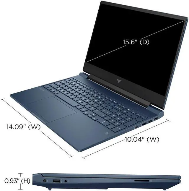 Alt view image 6 of 7 - HP Victus Gaming Laptop, 15.6" FHD Display, 12th Gen 8-Core i5 12450H (Up to 4.40 GHz), GeForce RTX 3050, 64GB RAM, 1TB PCle 4.0, Backlit KB, Keypad, WiFi 6, RJ45, USB-C, Mytrix HDMI, Win 11 Pro