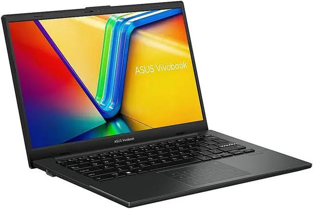 Alt view image 2 of 7 - ASUS Vivobook Go Laptop, 14" FHD NanoEdge Display, 4-cores Ryzen 3 7320U (Up to 4.1Hz), 8GB RAM, 1TB PCIe SSD, 180° Lay-Flat, USB-C, WiFi, BT, Webcam, HDMI, Mytrix HDMI, Win 11 Pro, Mixed Black