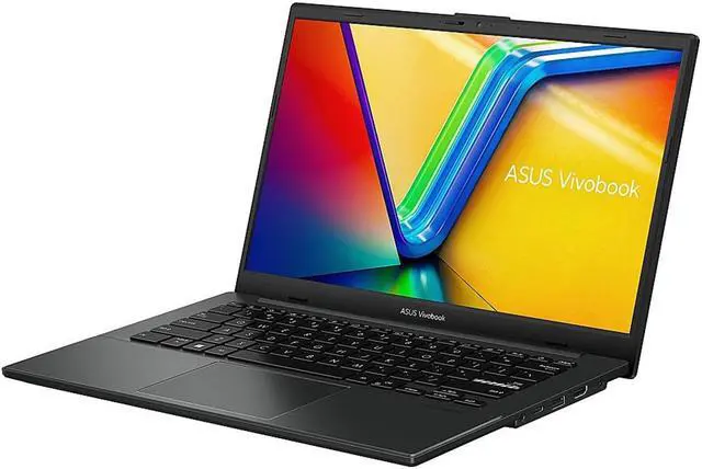 Alt view image 3 of 7 - ASUS Vivobook Go Laptop, 14" FHD NanoEdge Display, 4-cores Ryzen 3 7320U (Up to 4.1Hz), 8GB RAM, 1TB PCIe SSD, 180° Lay-Flat, USB-C, WiFi, BT, Webcam, HDMI, Mytrix HDMI, Win 11 Pro, Mixed Black