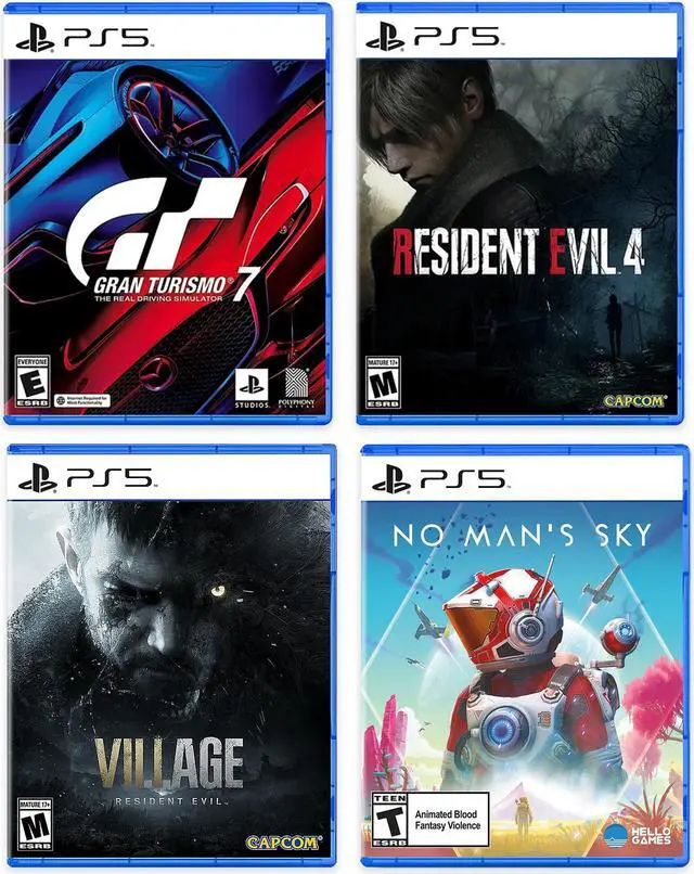 Alt view image 7 of 7 - PlayStation VR2 Horizon Call of the Mountain bundle plus 4 Must-Play VR2 Games: Gran Turismo 7, Resident Evil 4, Resident Evil 8, No Man's Sky, & Cleaning Cloth - PlayStation 5 PSVR2 - White