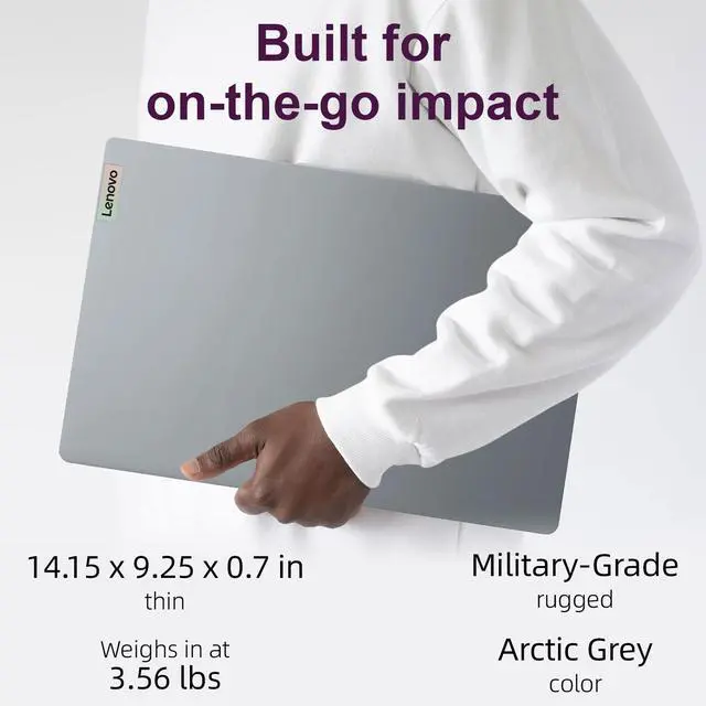 Alt view image 5 of 7 - Lenovo IdeaPad Slim 3 Linux Laptop, 15.6" FHD Touchscreen Laptop, 8-Core AMD Ryzen 7 5825U, 16GB RAM, 512GB SSD, Keypad, SD Card Reader, Stylus Pen + External Portable SSD + USB Hub, Linux Ubuntu OS