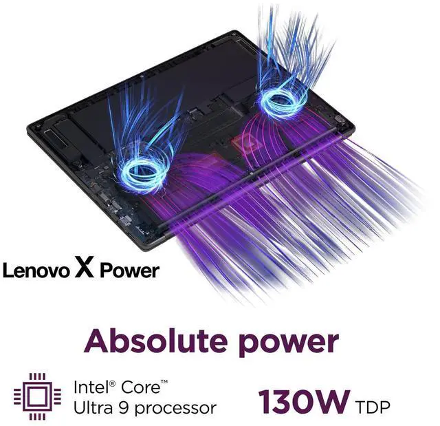 Alt view image 3 of 7 - Lenovo Yoga Pro 9i 16" Laptop, Intel Core 9 185H, NVIDIA GeForce RTX 4060, 3.2K Mini-LED 165Hz 1200-nits 100%sRGB Touchscreen Display, 32GB LPDDR5X RAM, 1TB PCIe 4.0 SSD, Win 11 Home, w/Accessory