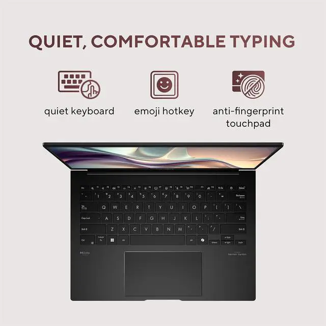 Alt view image 11 of 13 - ASUS Vivobook S 16 Flip 2-in-1 Laptop,16" WUXGA Touchscreen,Intel Core i9-13900H,Backlit KB,16 GB RAM,512 GB SSD,Windows 11 Pro,Black