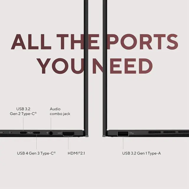 Alt view image 12 of 13 - ASUS Vivobook S 16 Flip 2-in-1 Laptop,16" WUXGA Touchscreen,Intel Core i9-13900H,Backlit KB,16 GB RAM,512 GB SSD,Windows 11 Pro,Black