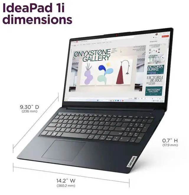 Alt view image 6 of 6 - Lenovo Ideapad 15.6 FHD Touchscreen Laptop, Intel Core i5-1335U(Beats i7-1225U), Lifetime MS Office+Copilot AI, 40GB RAM 2TB SSD, Long Battery Life, Windows 11 Pro, Laptop for Business Home Student